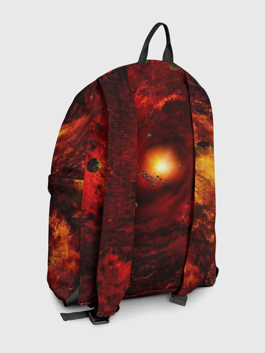 Рюкзак джинсовый / КОСМИЧЕСКИЙ ВИХРЬ