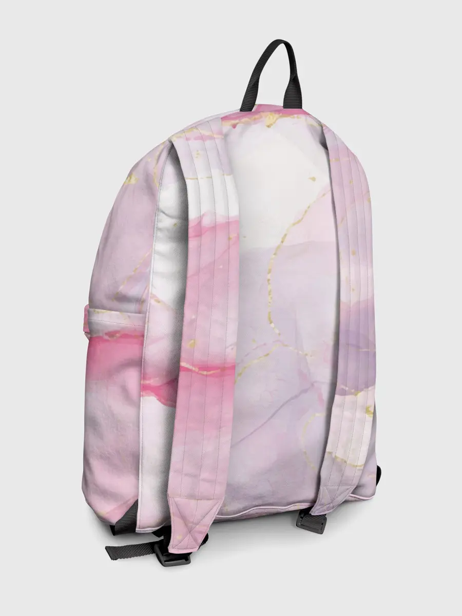 Рюкзак джинсовый / Цветы роспись акварелью