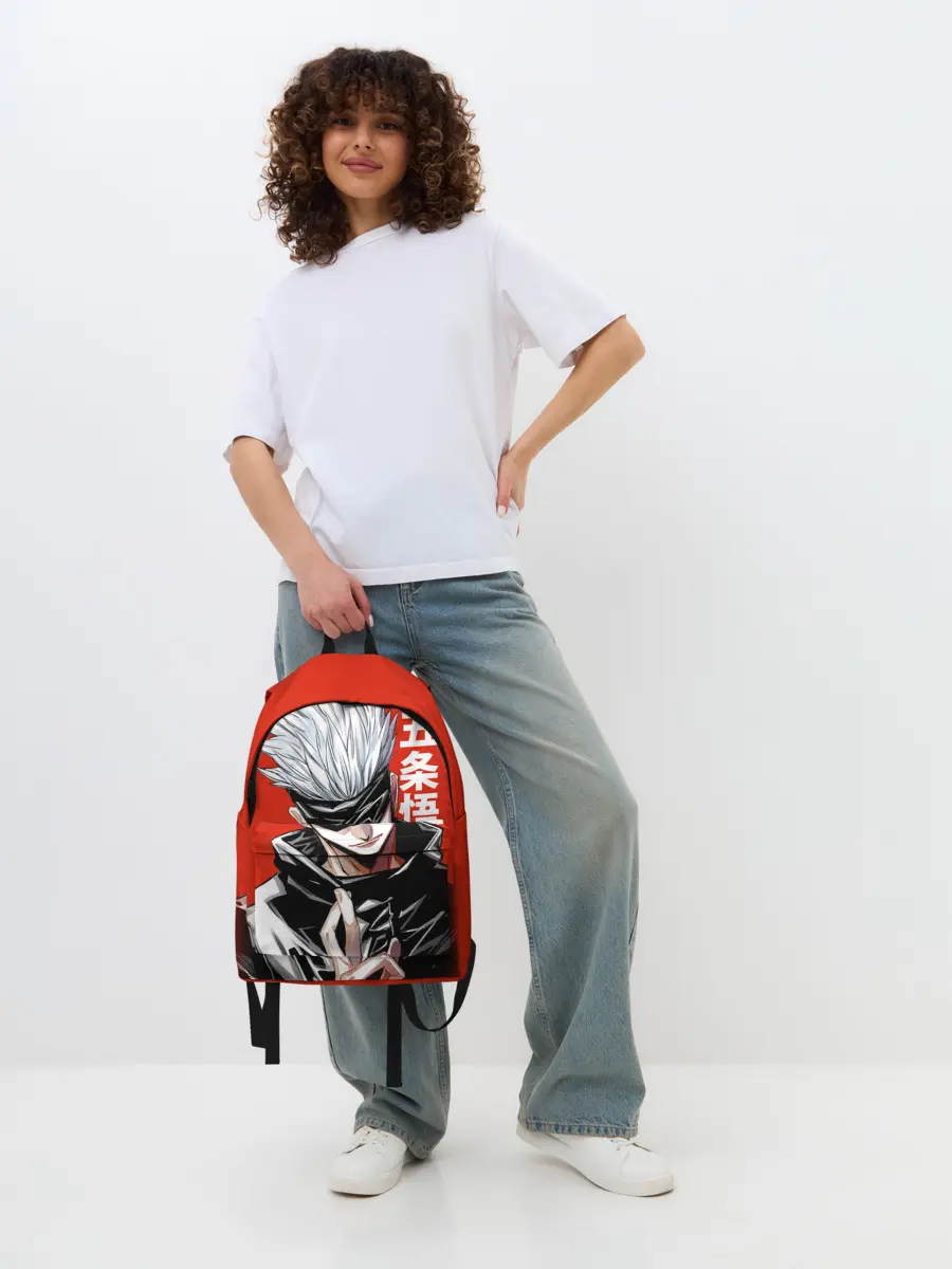 Рюкзак джинсовый / Gojo Satoru