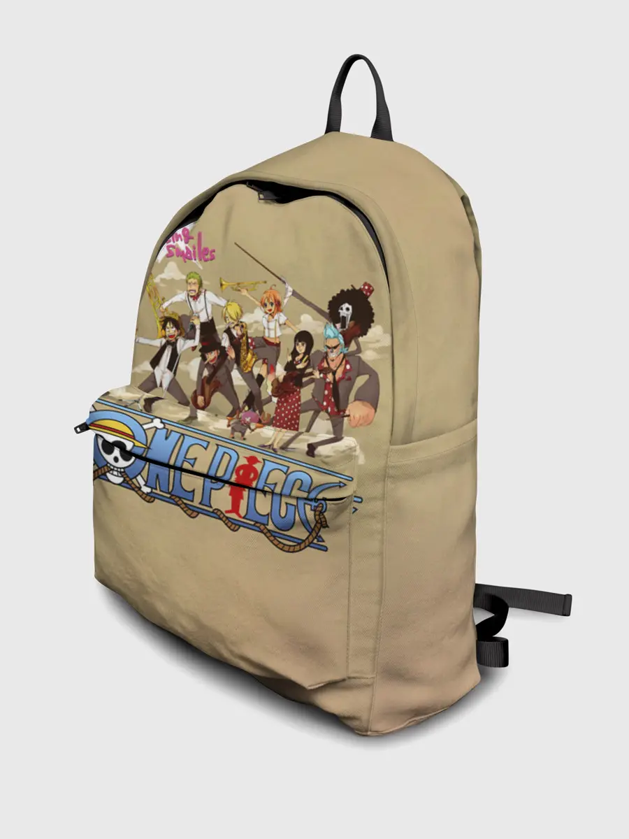 Рюкзак джинсовый / Пираты Соломенной Шляпы | One Piece