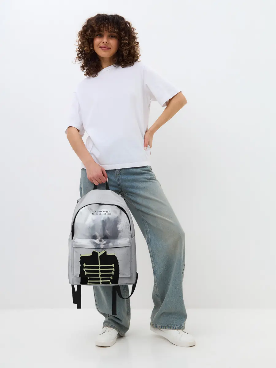 Рюкзак джинсовый / Black parade