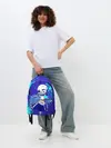 Рюкзак джинсовый / UNDERTALE SANS BLUE