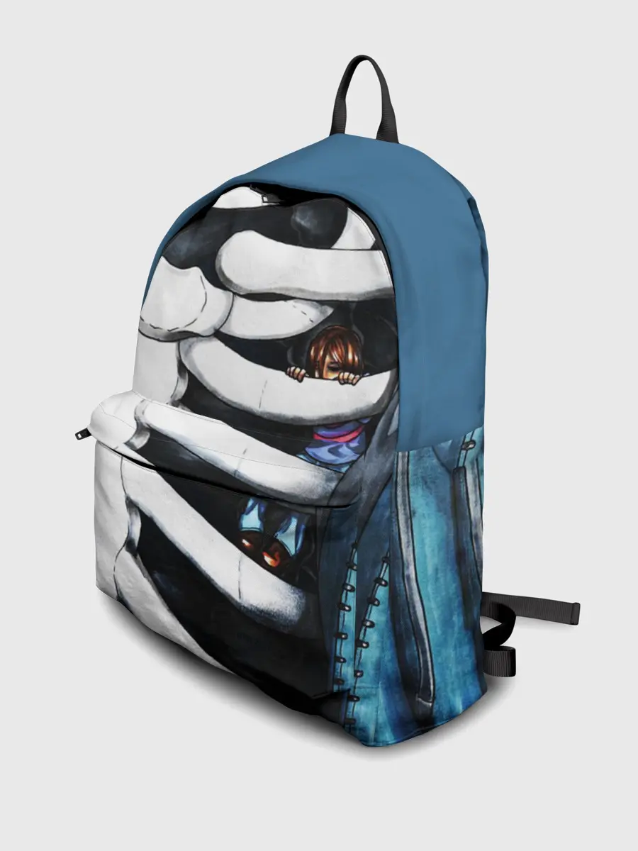 Рюкзак джинсовый / SANS AND FRISK