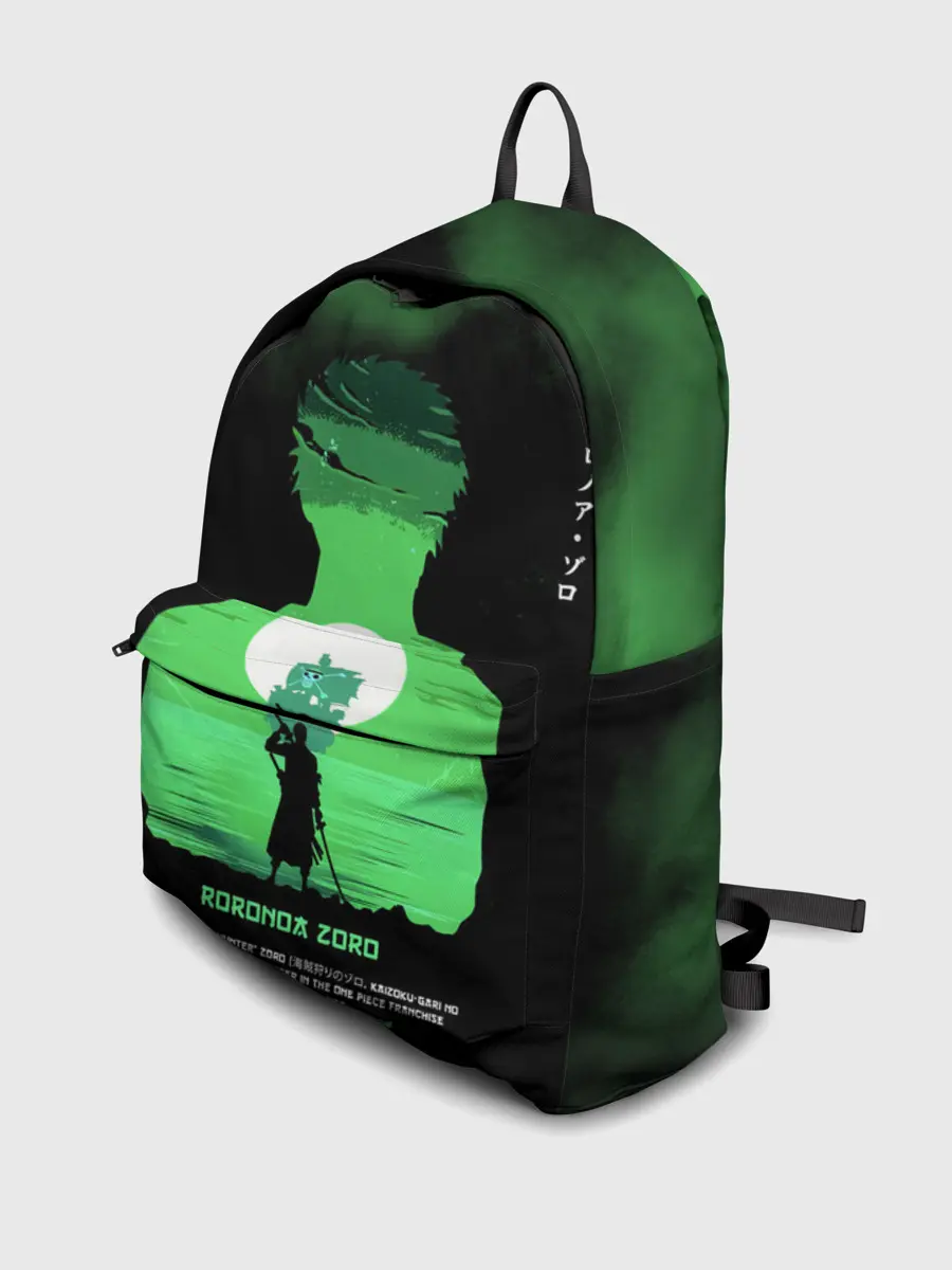Рюкзак джинсовый / Ророноа Зоро | One Piece