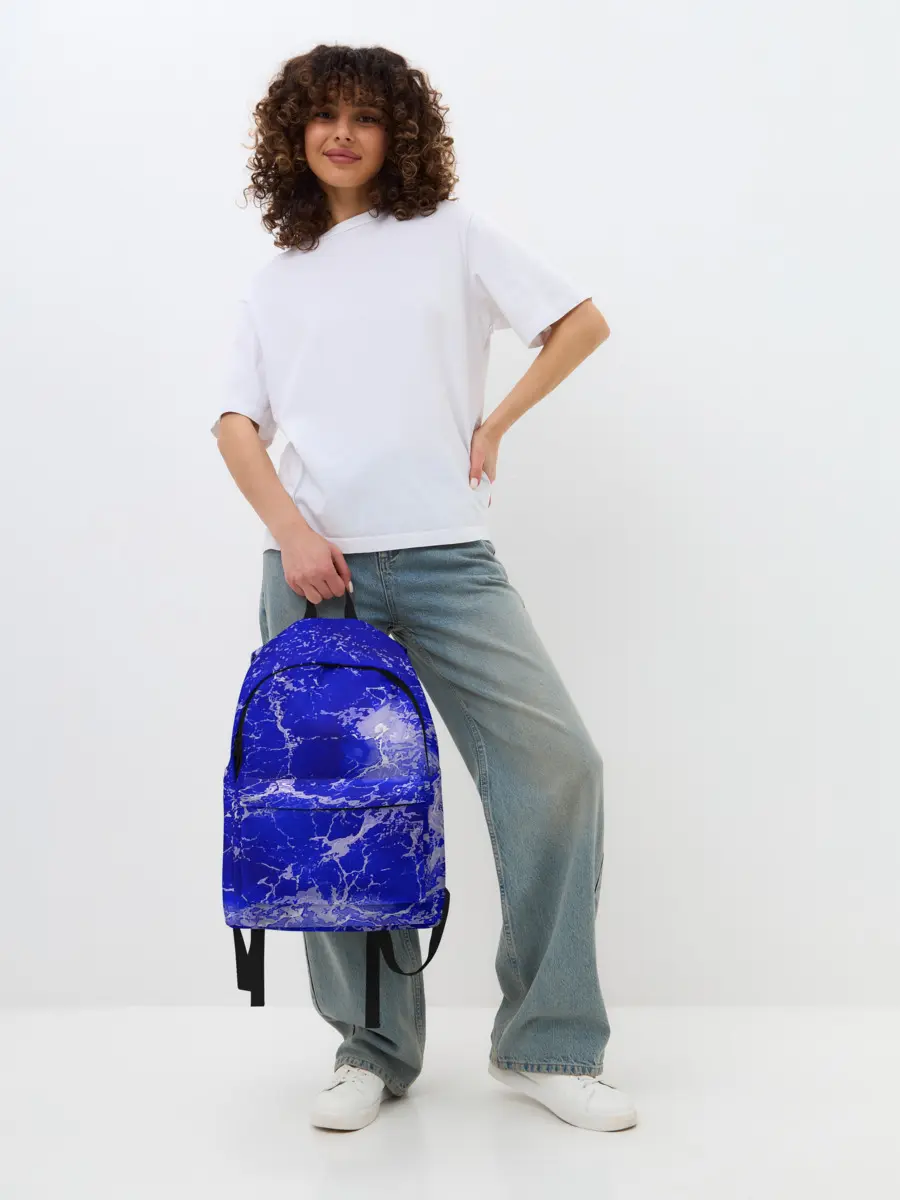 Рюкзак джинсовый / Морские волны!