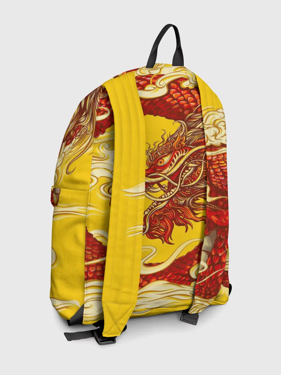 Рюкзак джинсовый / Китайский Дракон, China Dragon