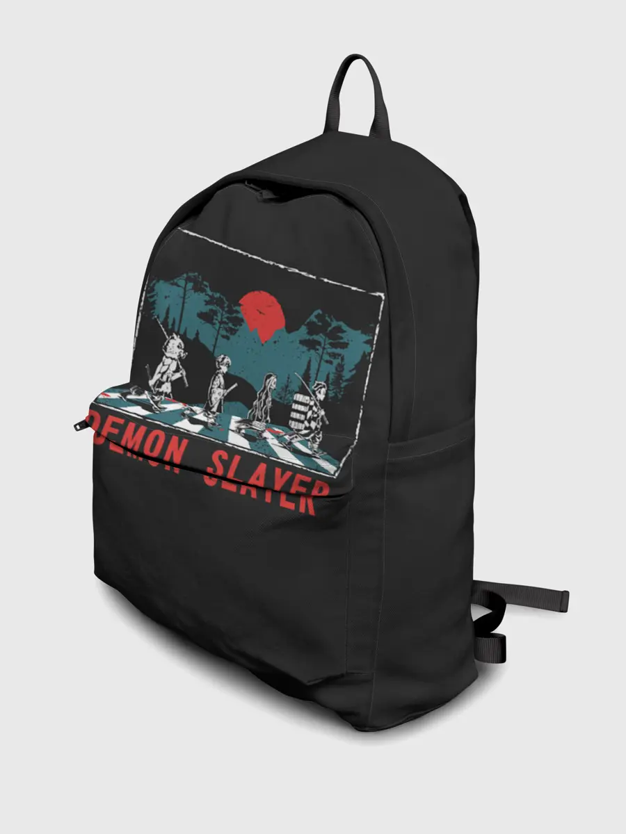 Рюкзак джинсовый / Demon slayer