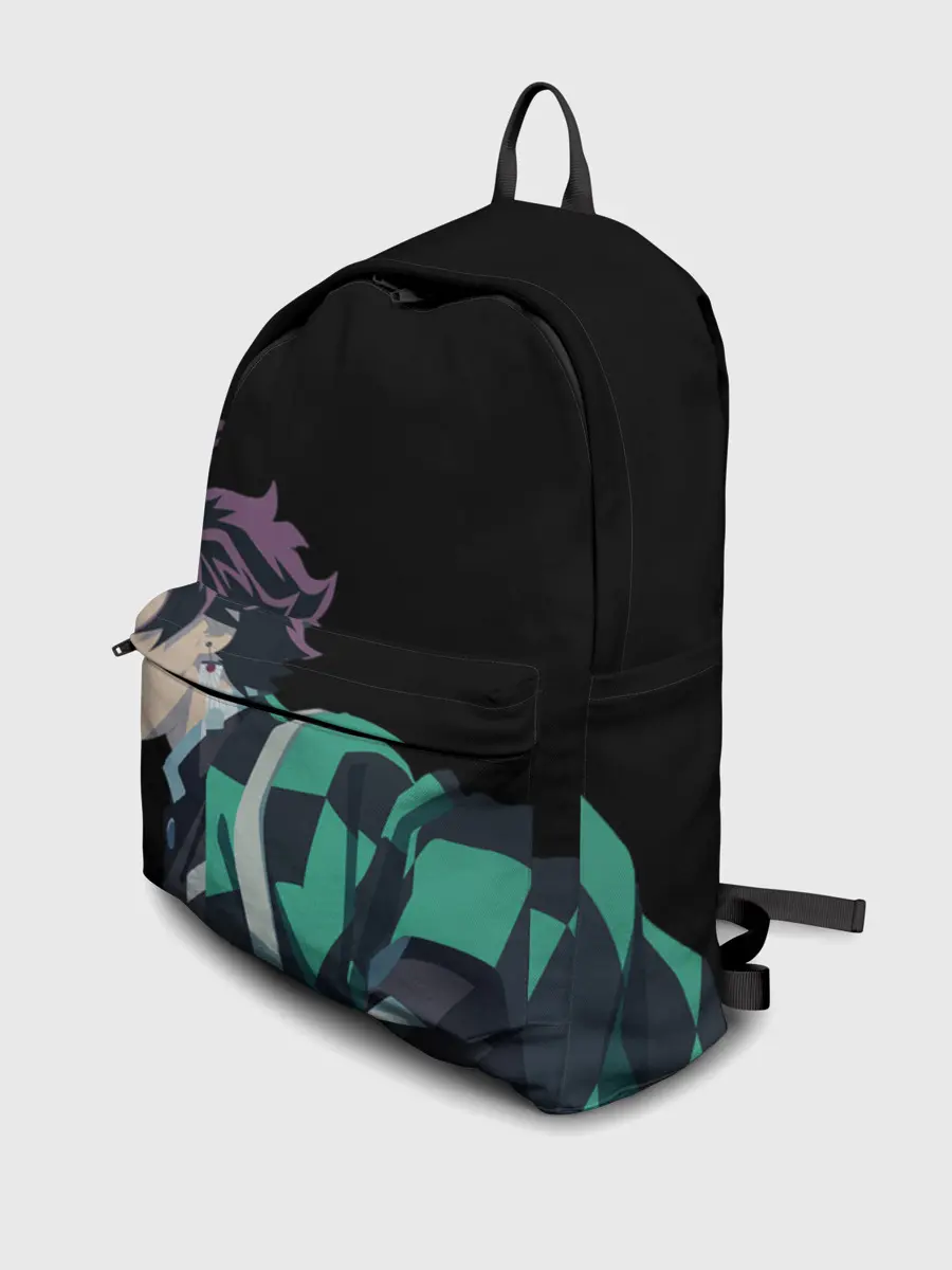 Рюкзак джинсовый / Tanjirou Kamado