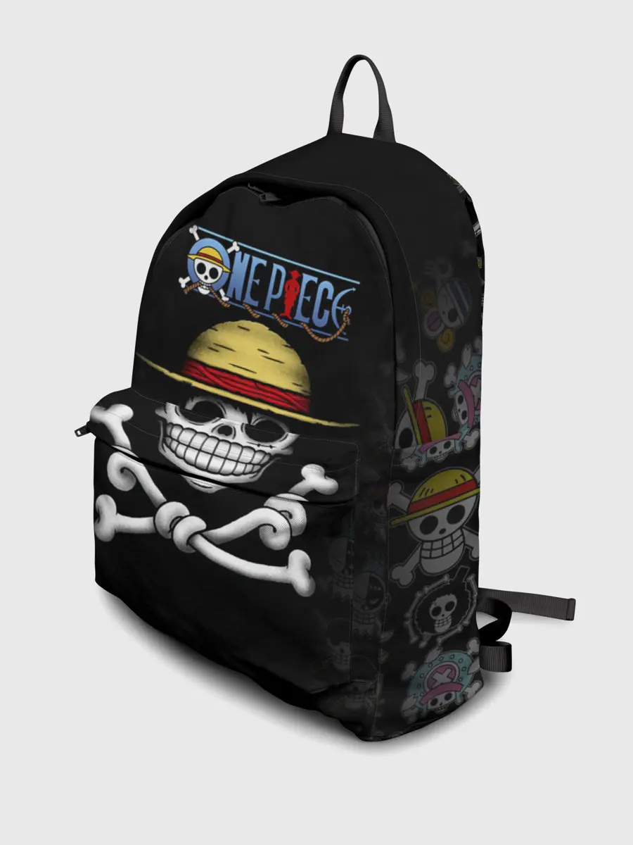 Рюкзак джинсовый / Пираты Соломенной Шляпы | One Piece