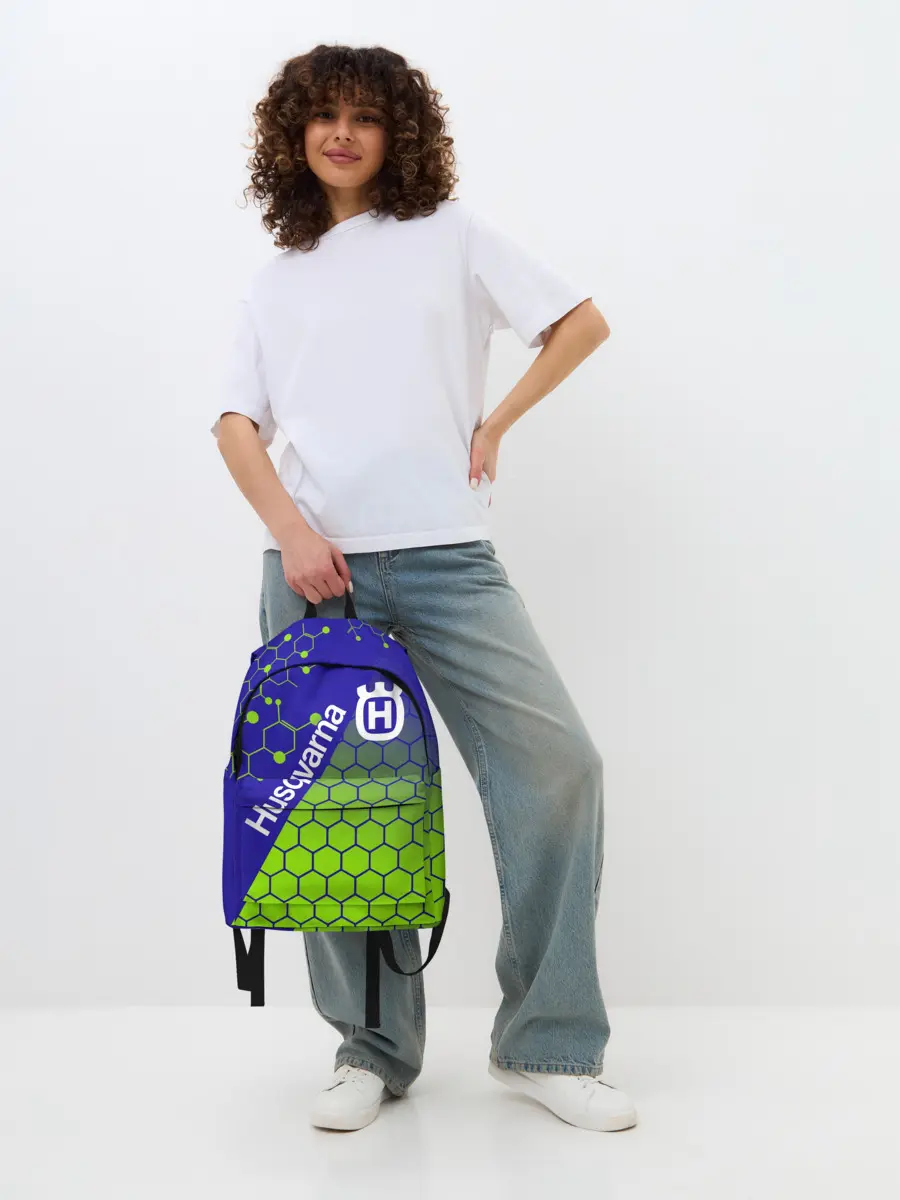 Рюкзак джинсовый / HUSQVARNA / ХУСКВАРНА / SPORT