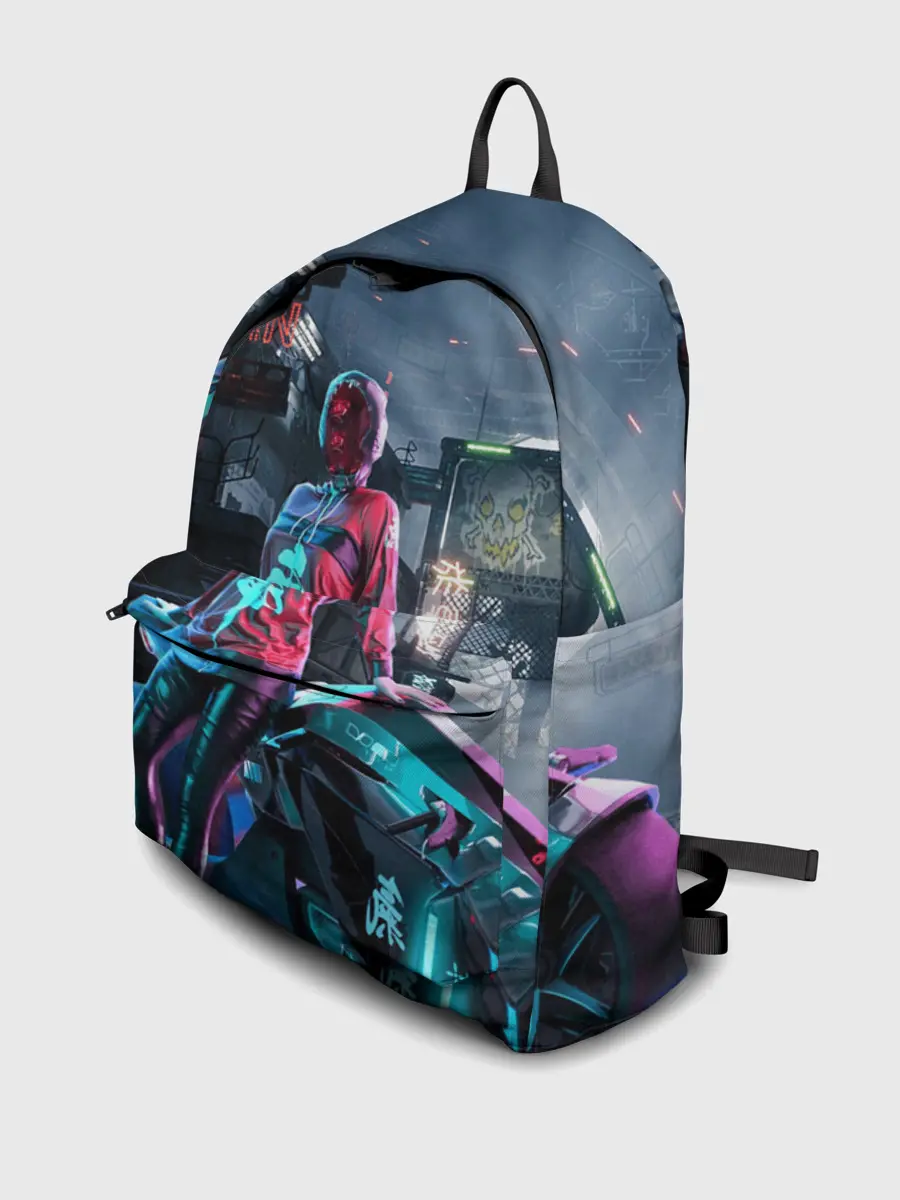 Рюкзак джинсовый / Cyberpunk