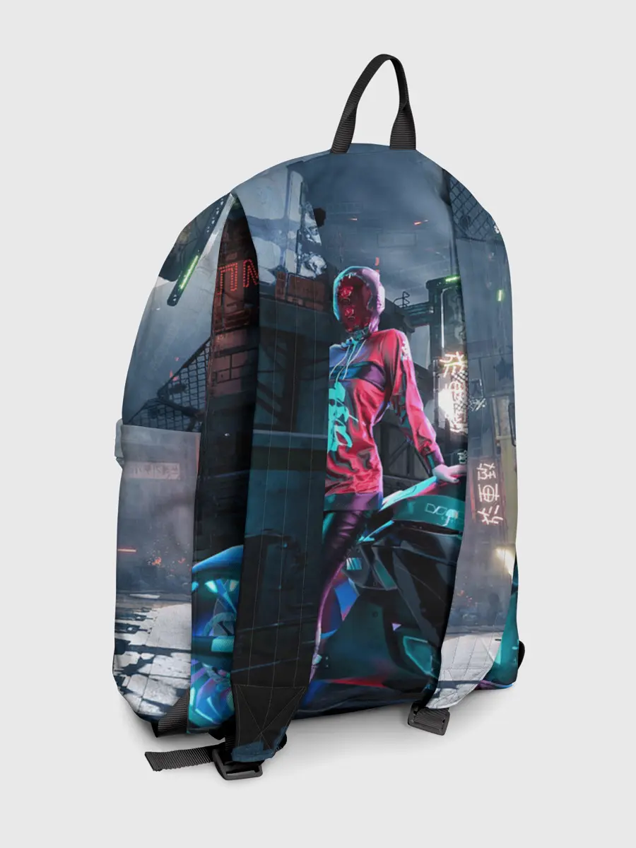 Рюкзак джинсовый / Cyberpunk