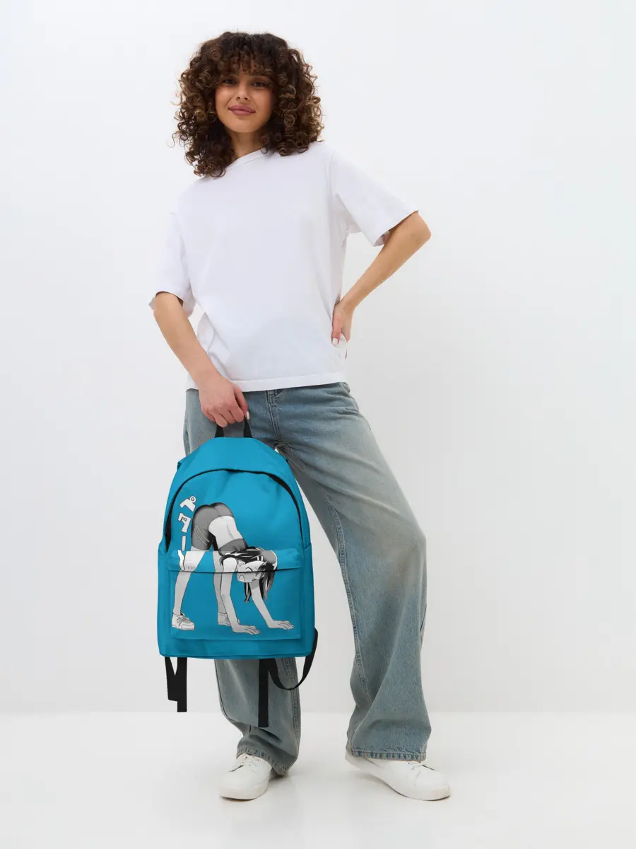 Рюкзак джинсовый / Nagatoro Stretching