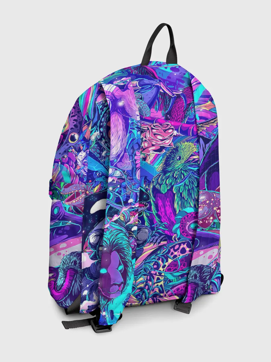 Рюкзак джинсовый / Неоновые Звери