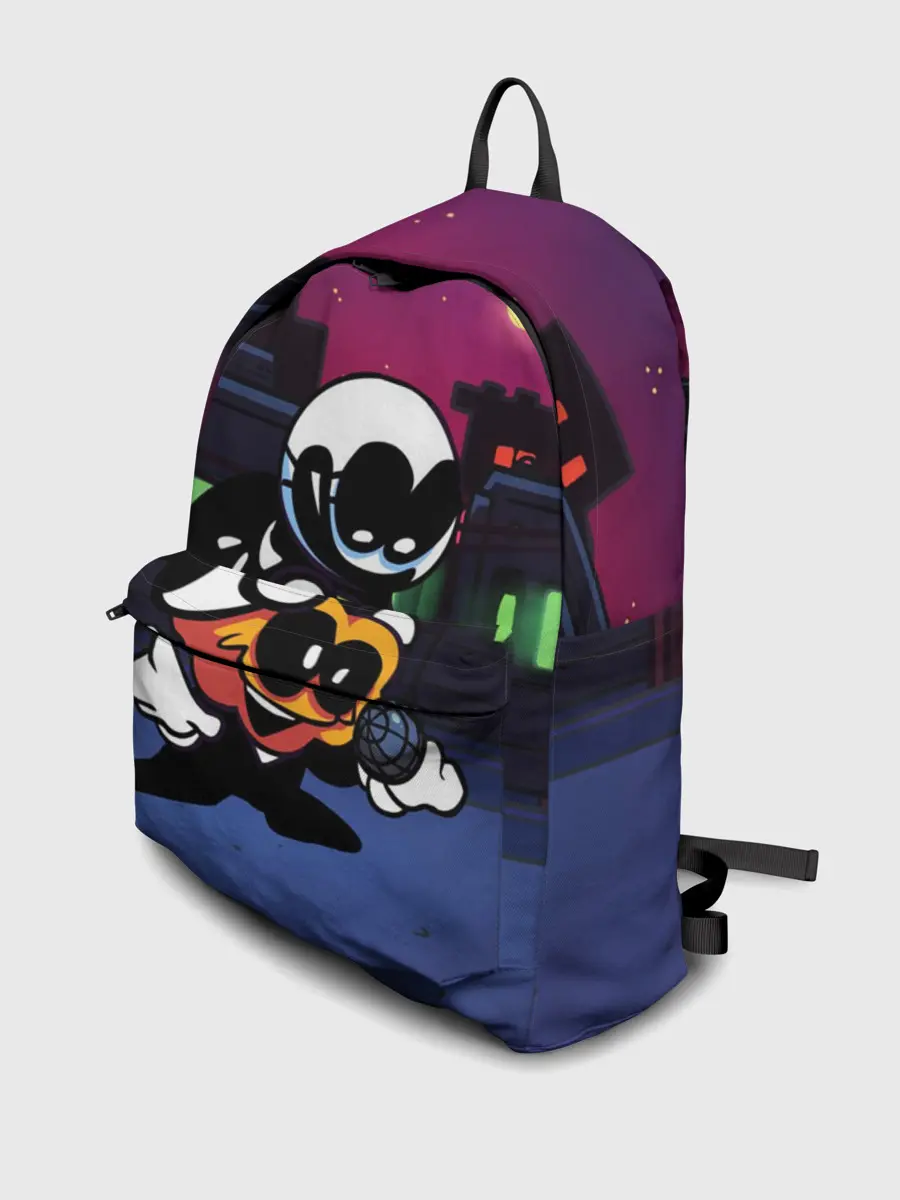 Рюкзак джинсовый / FNF Скид и Памп