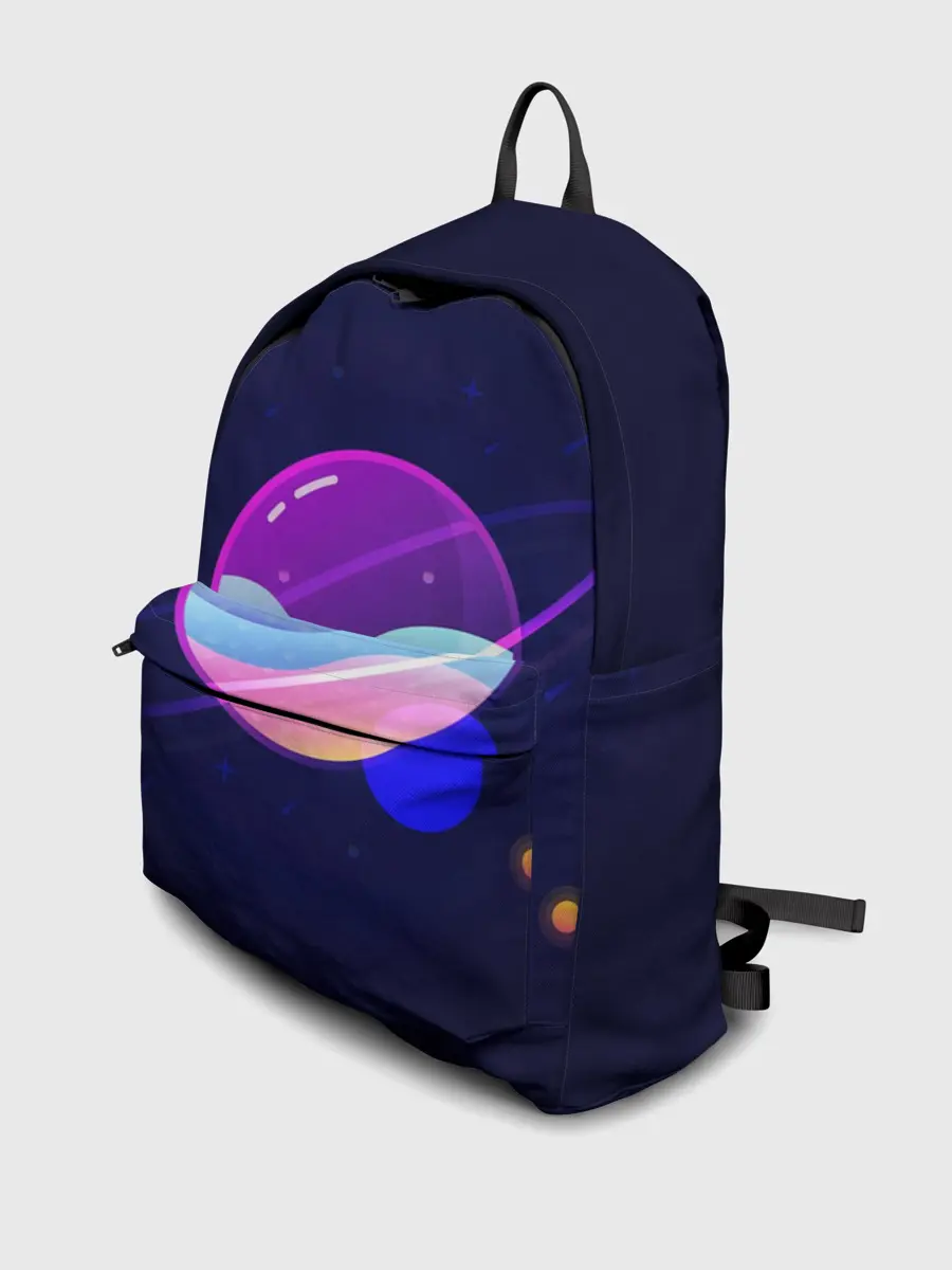 Рюкзак джинсовый / Галактический оттенок