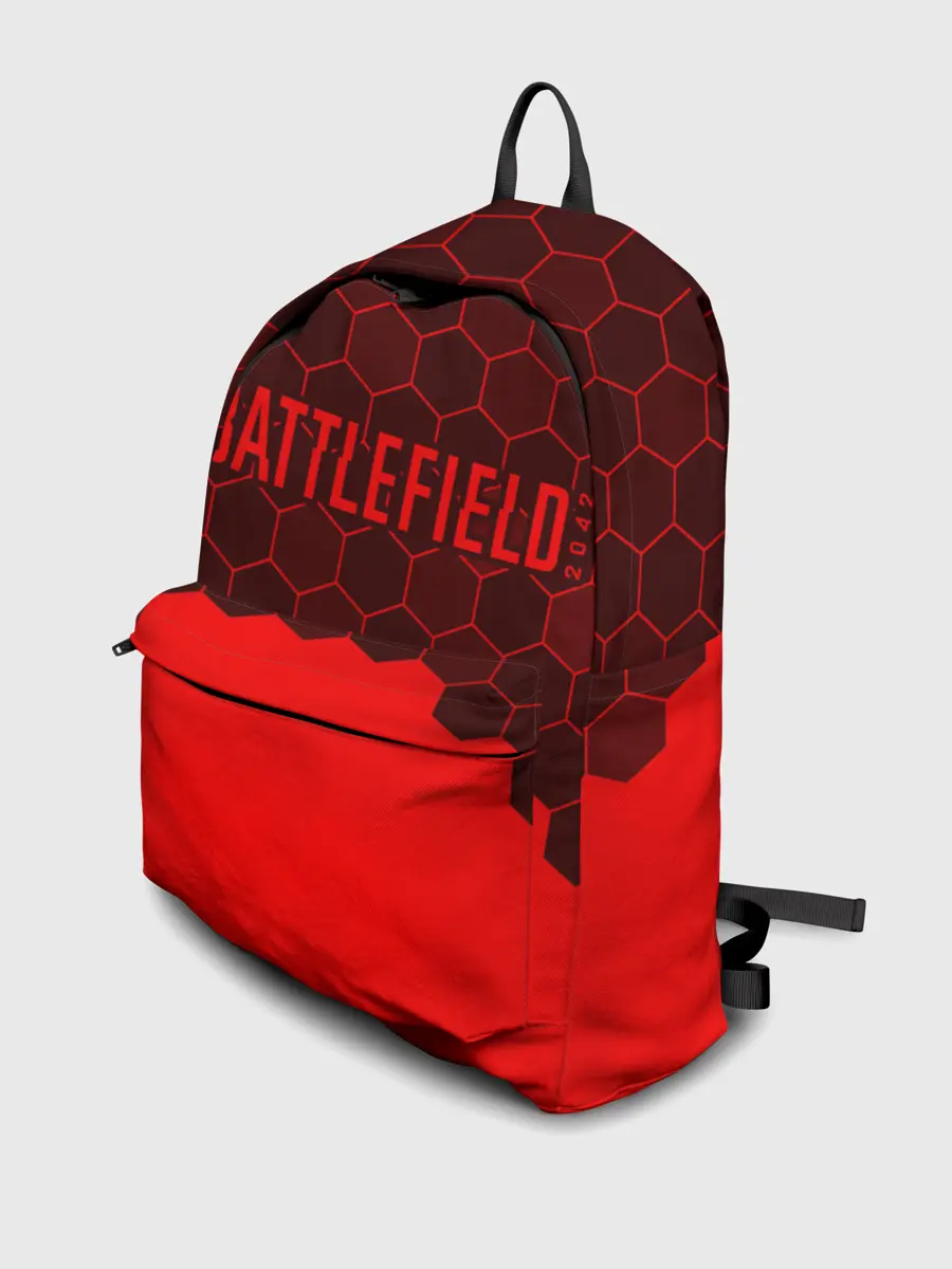 Рюкзак джинсовый / Battlefield 2042 - Hexagon
