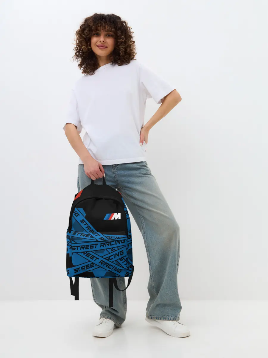 Рюкзак джинсовый / BMW - Racing