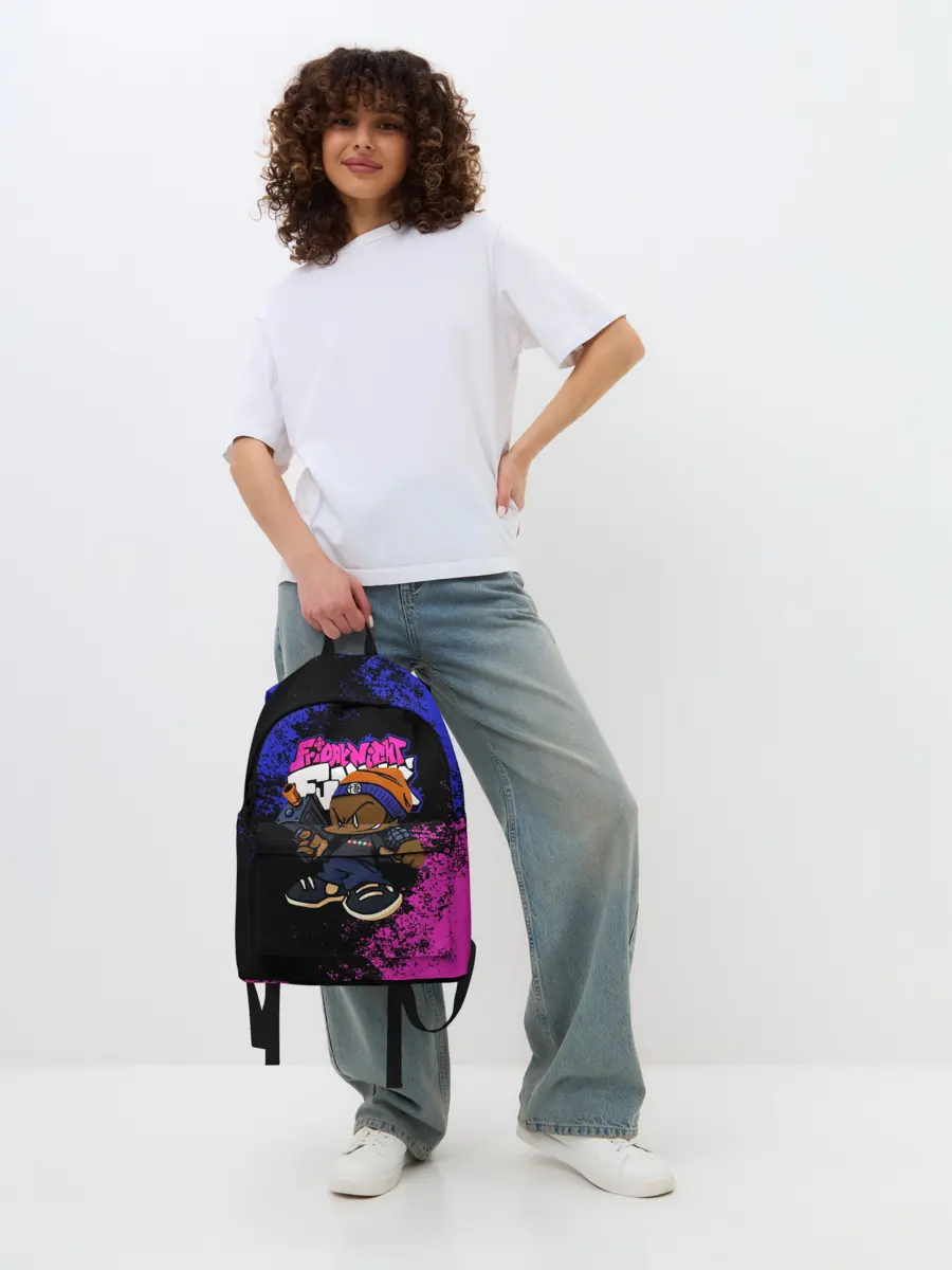 Рюкзак джинсовый / Black Пико