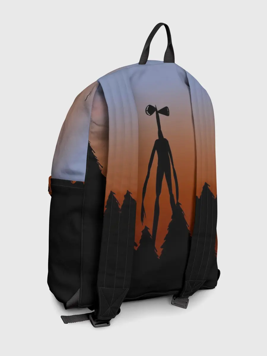 Рюкзак джинсовый / Сиреноголовый |Siren Head| Лес