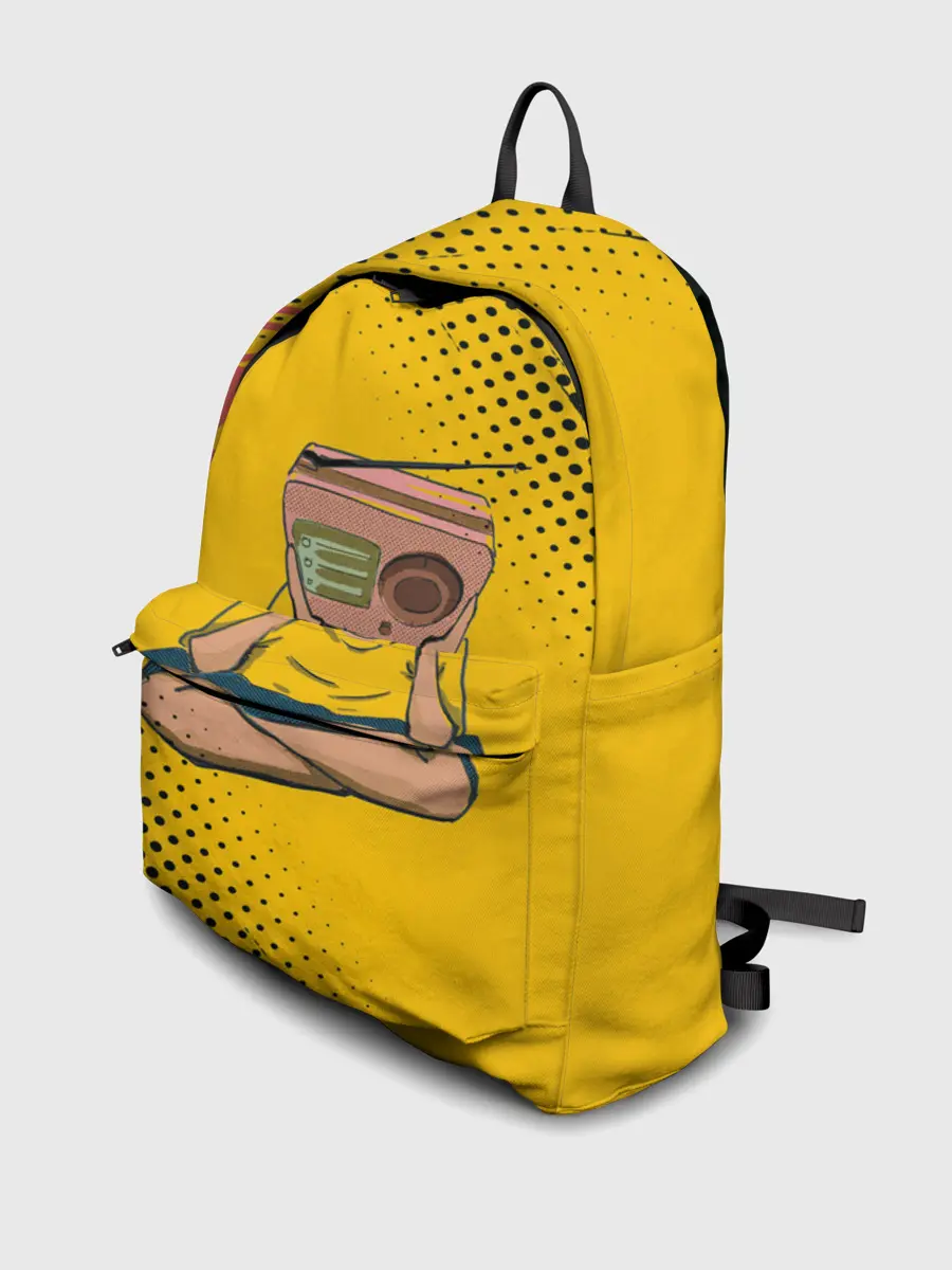 Рюкзак джинсовый / Radiohead | Радиохед | Лого