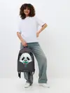 Рюкзак джинсовый / Панда Краски Брызги