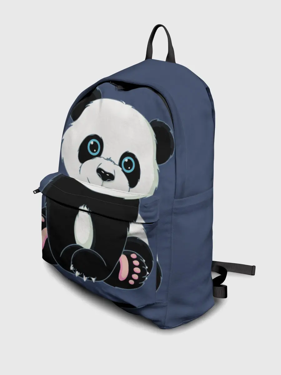 Рюкзак джинсовый / Милая Панда