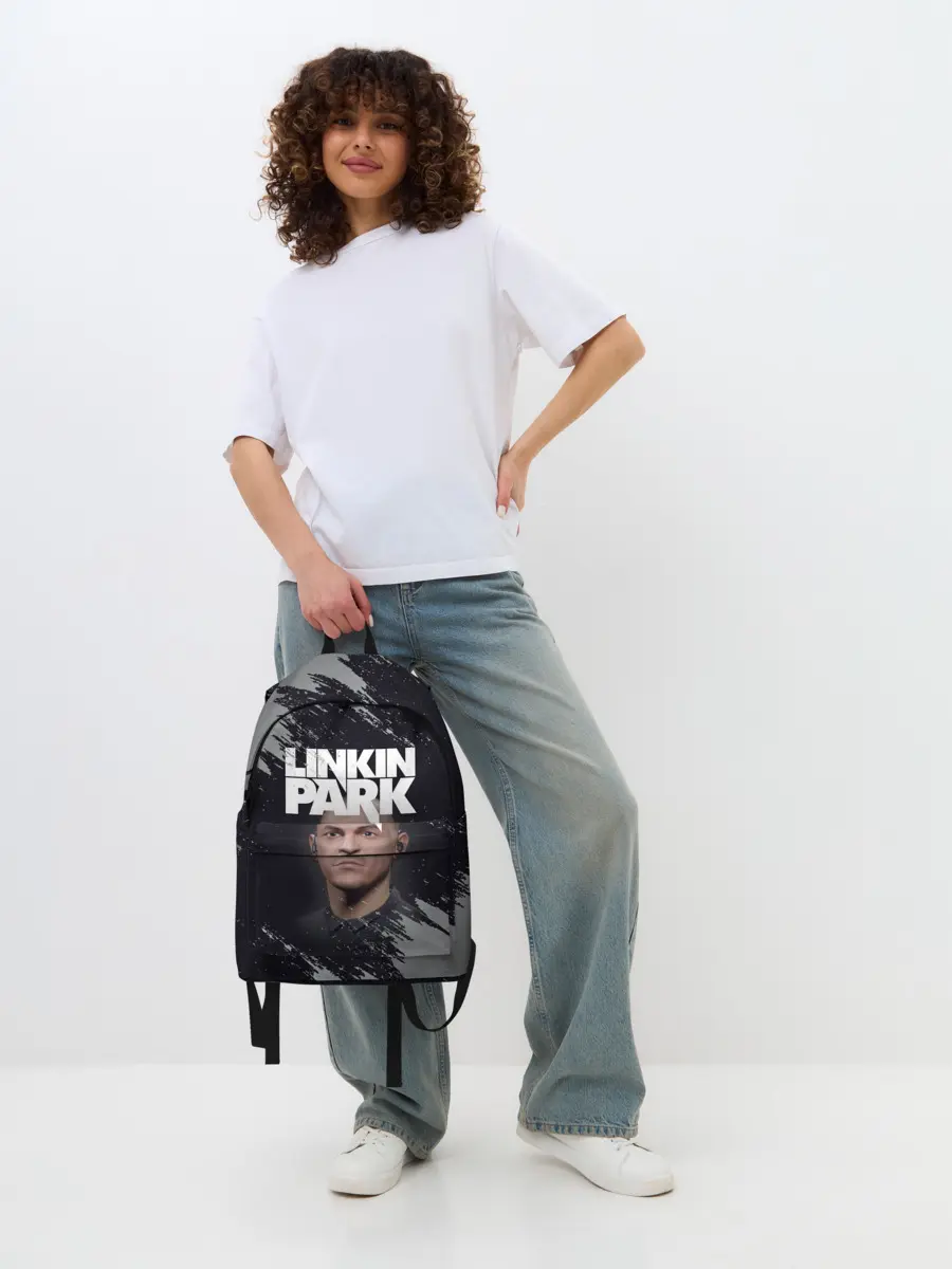 Рюкзак джинсовый / ЧЕСТЕР | ЛИНКИН ПАРК