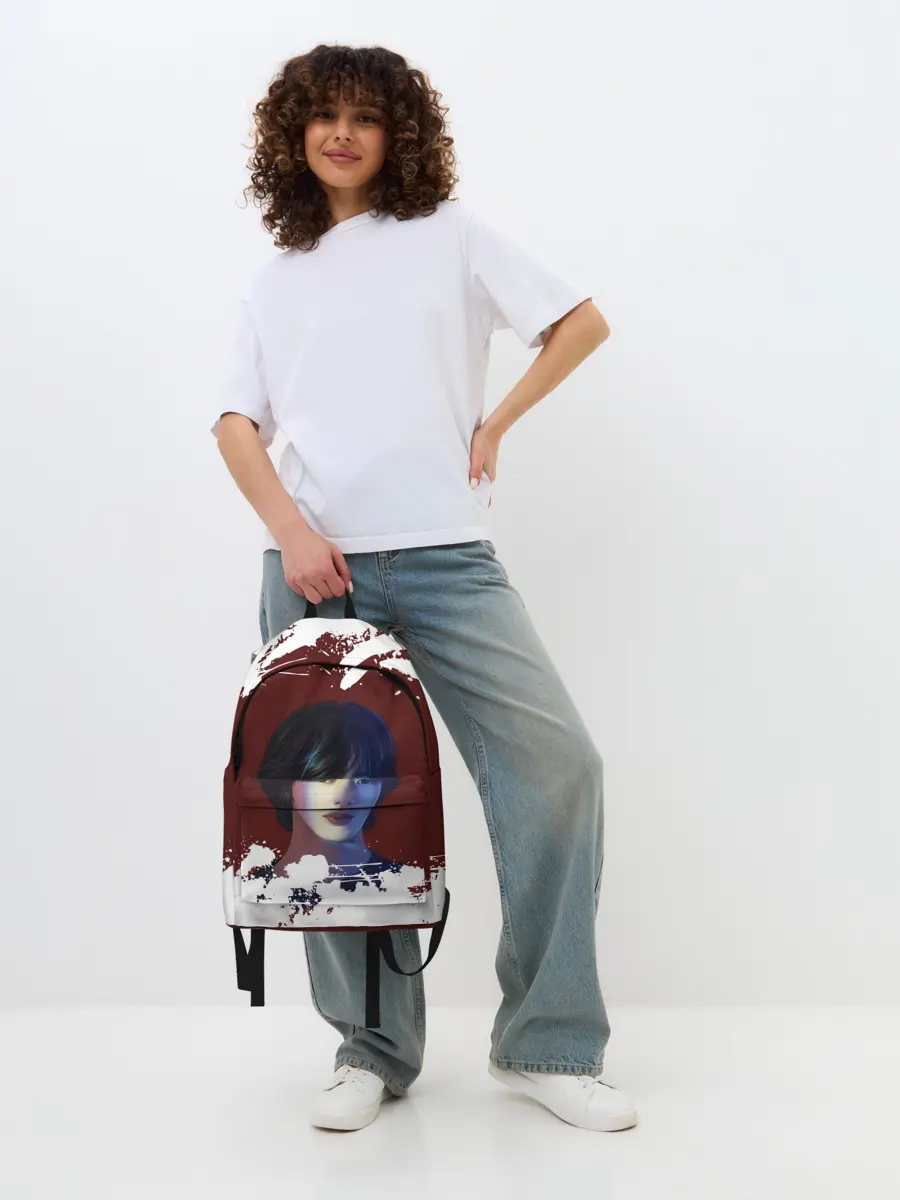 Рюкзак джинсовый / MONSTA X | МОНСТА Х