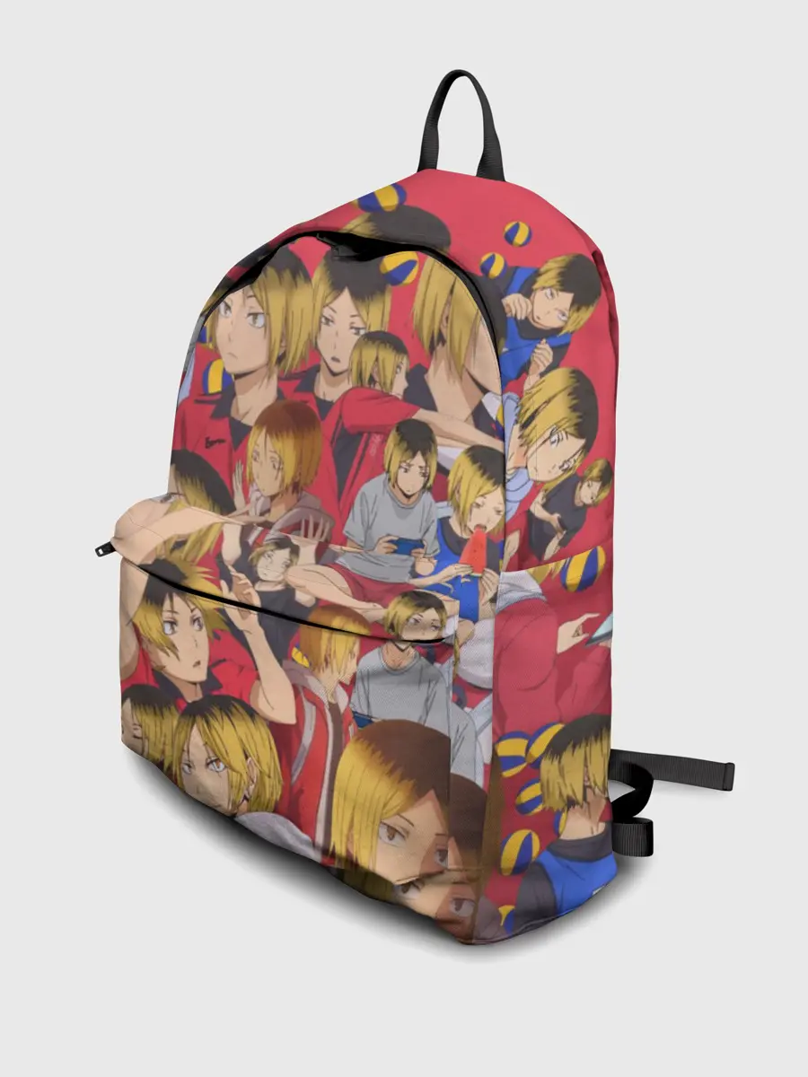 Рюкзак джинсовый / Kozume Kenma Pattern Color