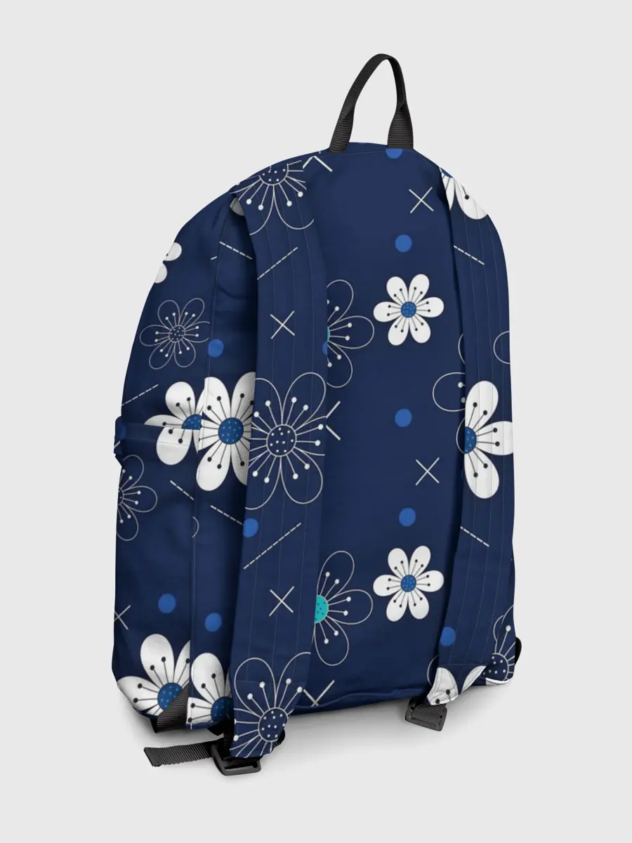 Рюкзак джинсовый / Ночная поляна