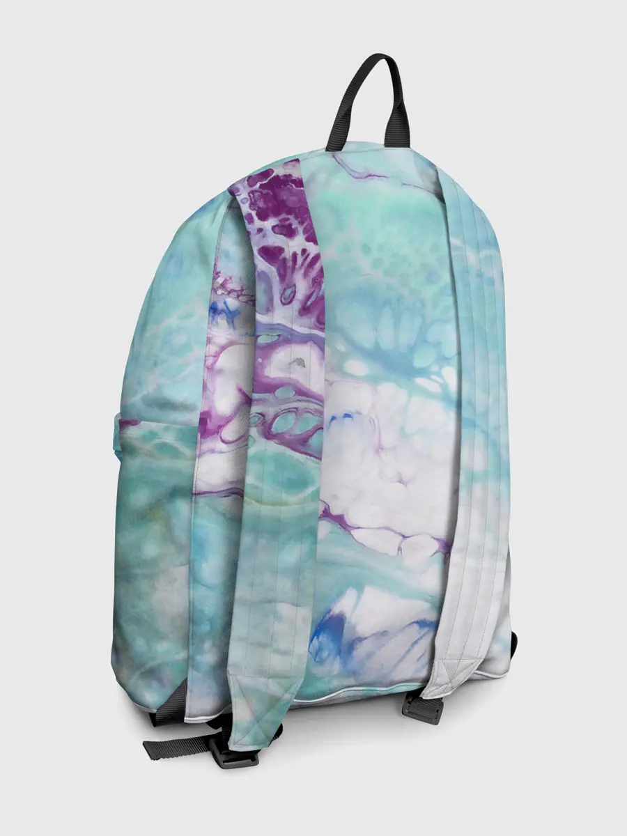 Рюкзак джинсовый / Цветная морская пена