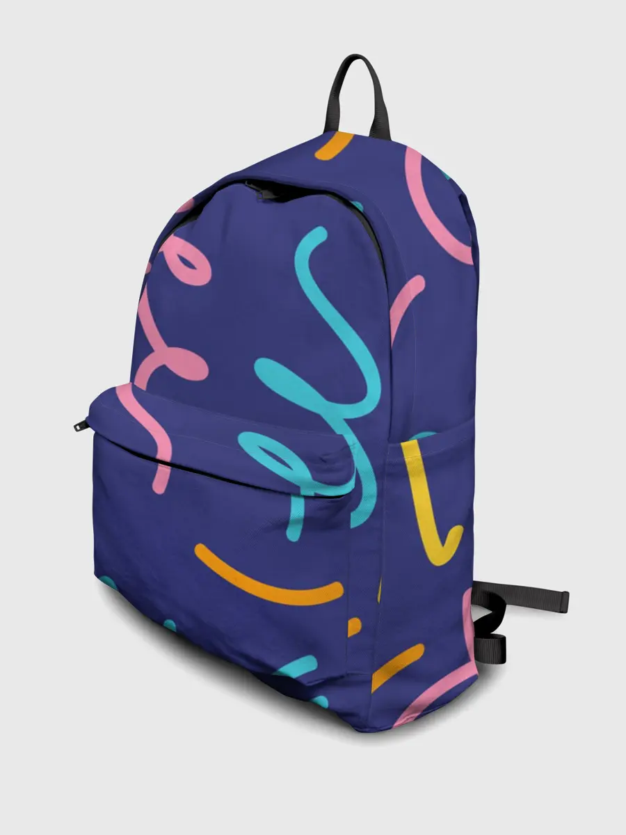 Рюкзак джинсовый / Одноцветная ячейка