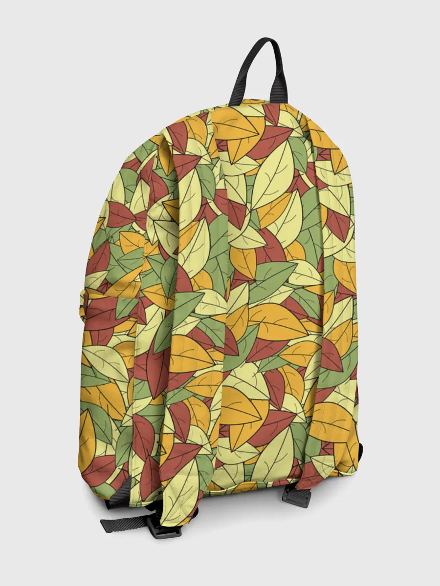Рюкзак джинсовый / Яркие осенние листья