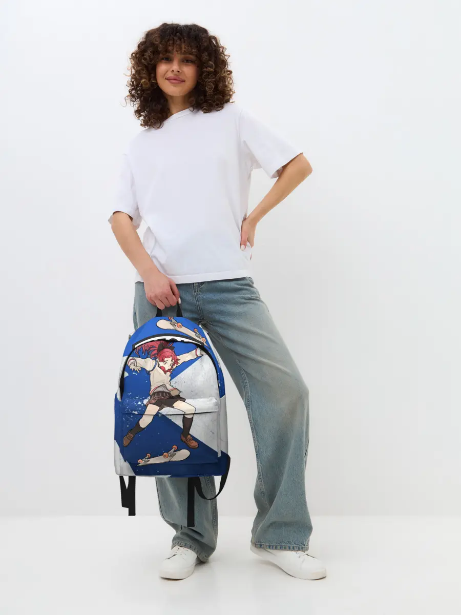 Рюкзак джинсовый / Meow team