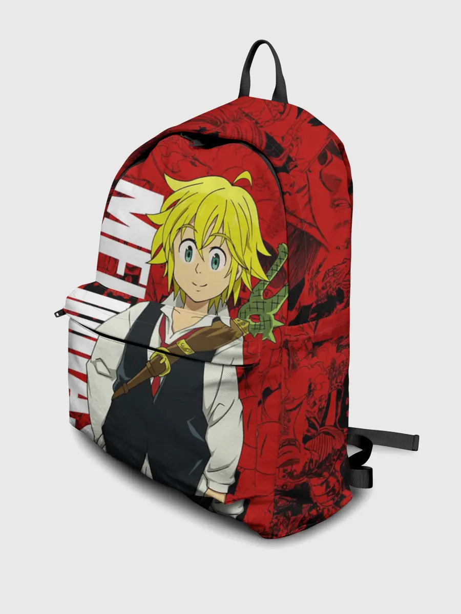 Рюкзак джинсовый / Мелиодас, Meliodas