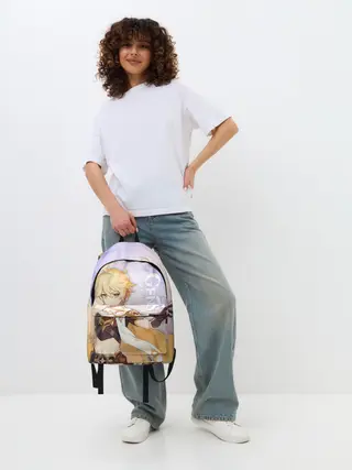 Рюкзак джинсовый / Genshin Impact, Путешественник