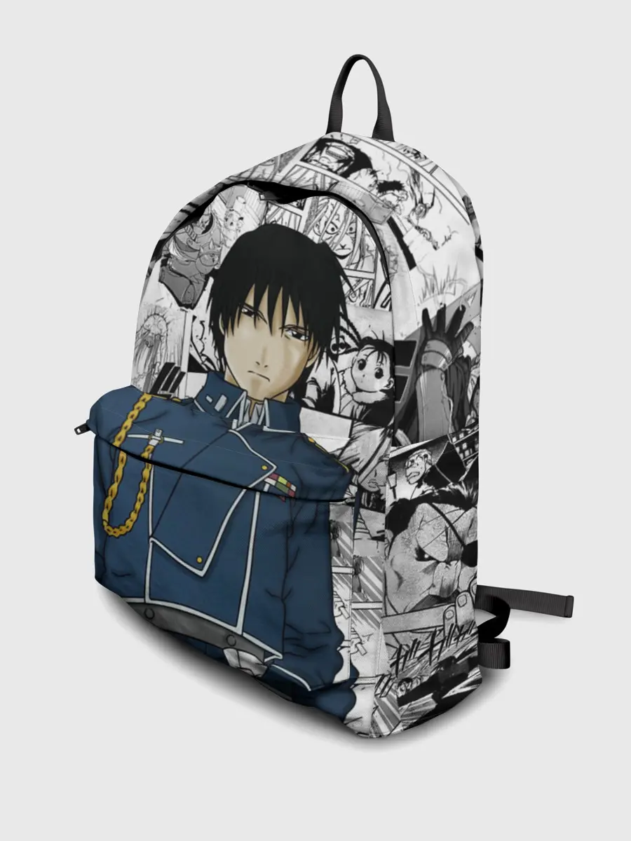 Рюкзак джинсовый / Полковник Мустанг