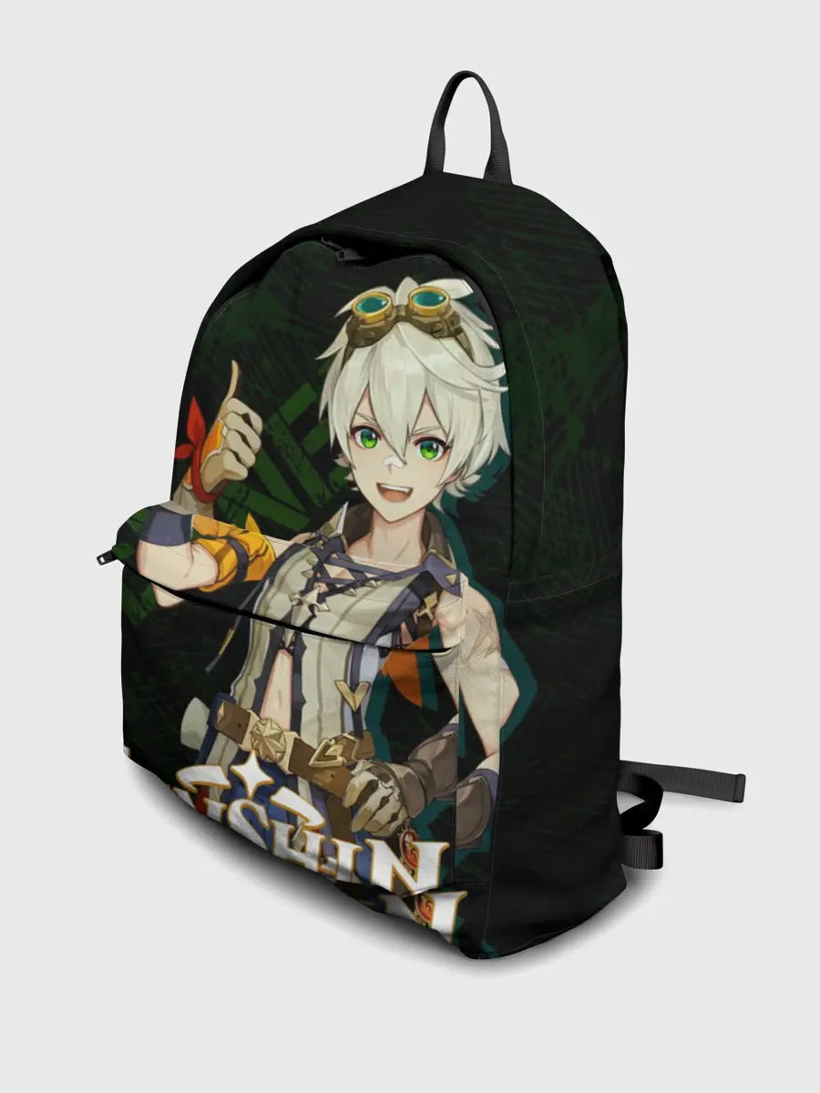 Рюкзак джинсовый / Беннетт Genshin Impact