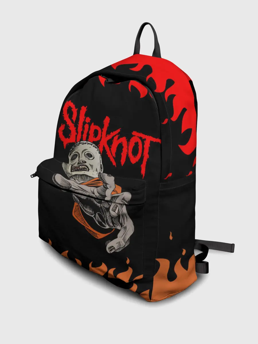 Рюкзак джинсовый / Кори Тейлор | СЛИПКНОТ