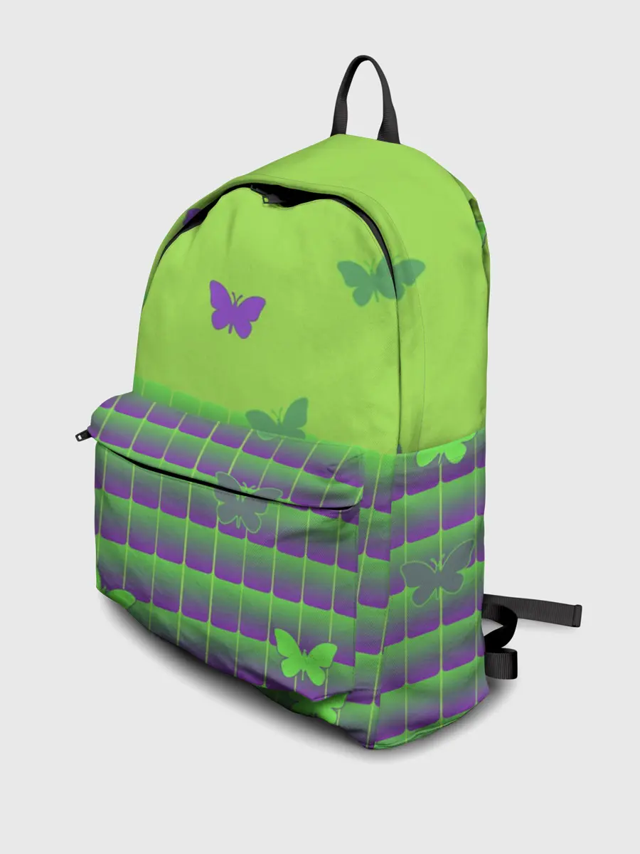 Рюкзак джинсовый / Бабочки