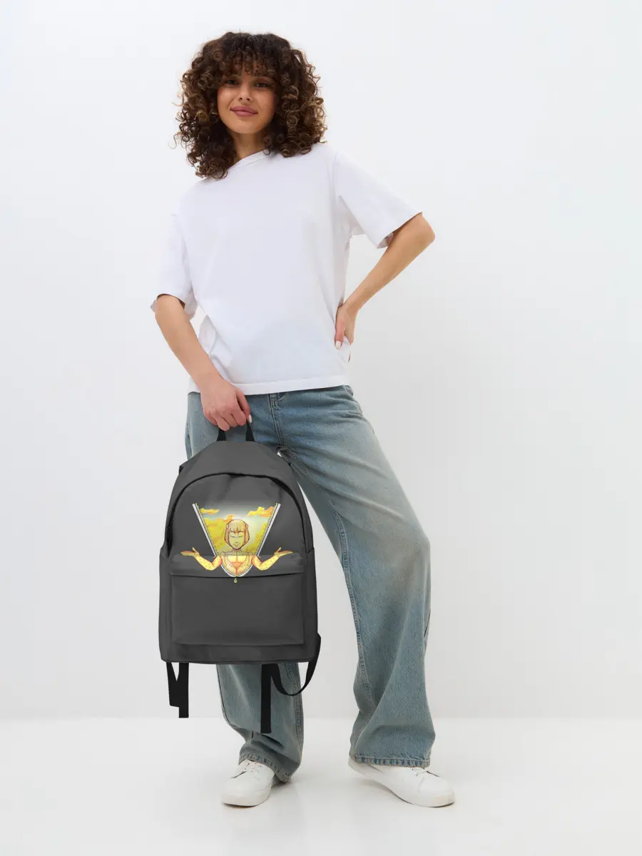 Рюкзак джинсовый / Прощай, Бруно. JoJo