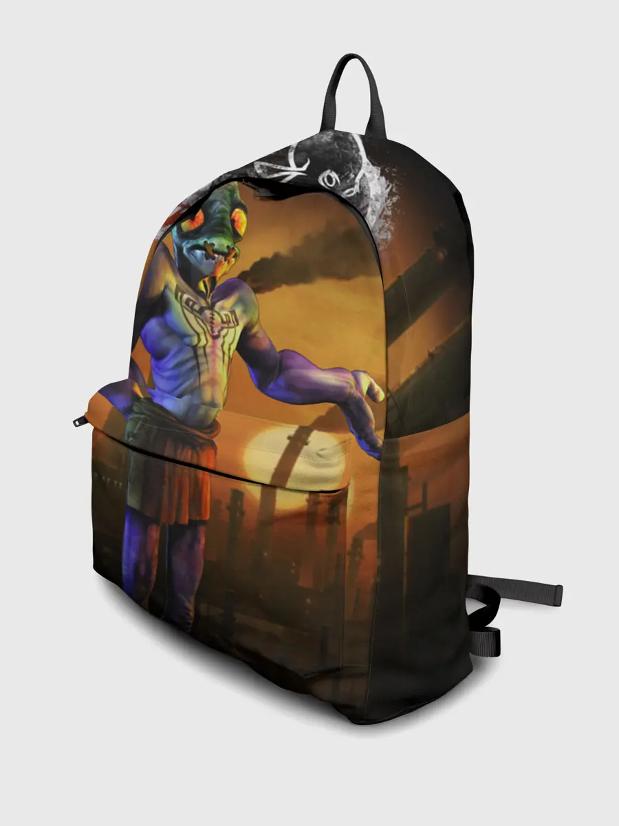 Рюкзак джинсовый / Oddworld