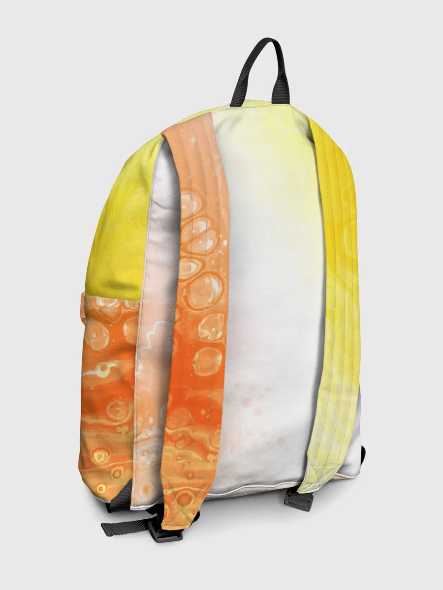 Рюкзак джинсовый / Поп Ит - Кружок - Разводы