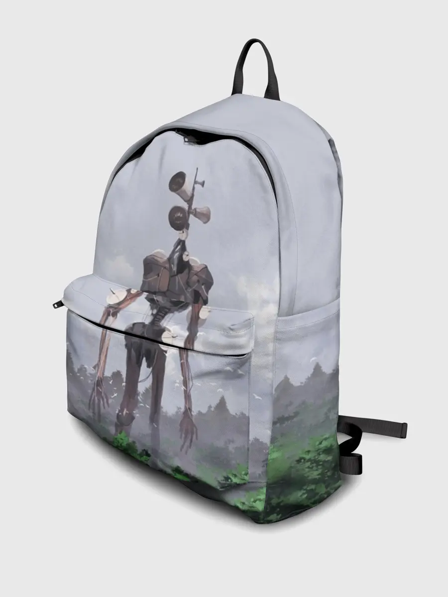 Рюкзак джинсовый / СИРЕНОГОЛОВЫЙ / ЛЕС