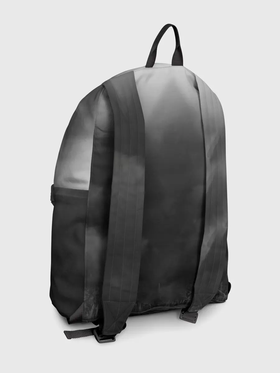 Рюкзак джинсовый / СИРЕНОГОЛОВЫЙ / ТУМАННЫЙ ЛЕС