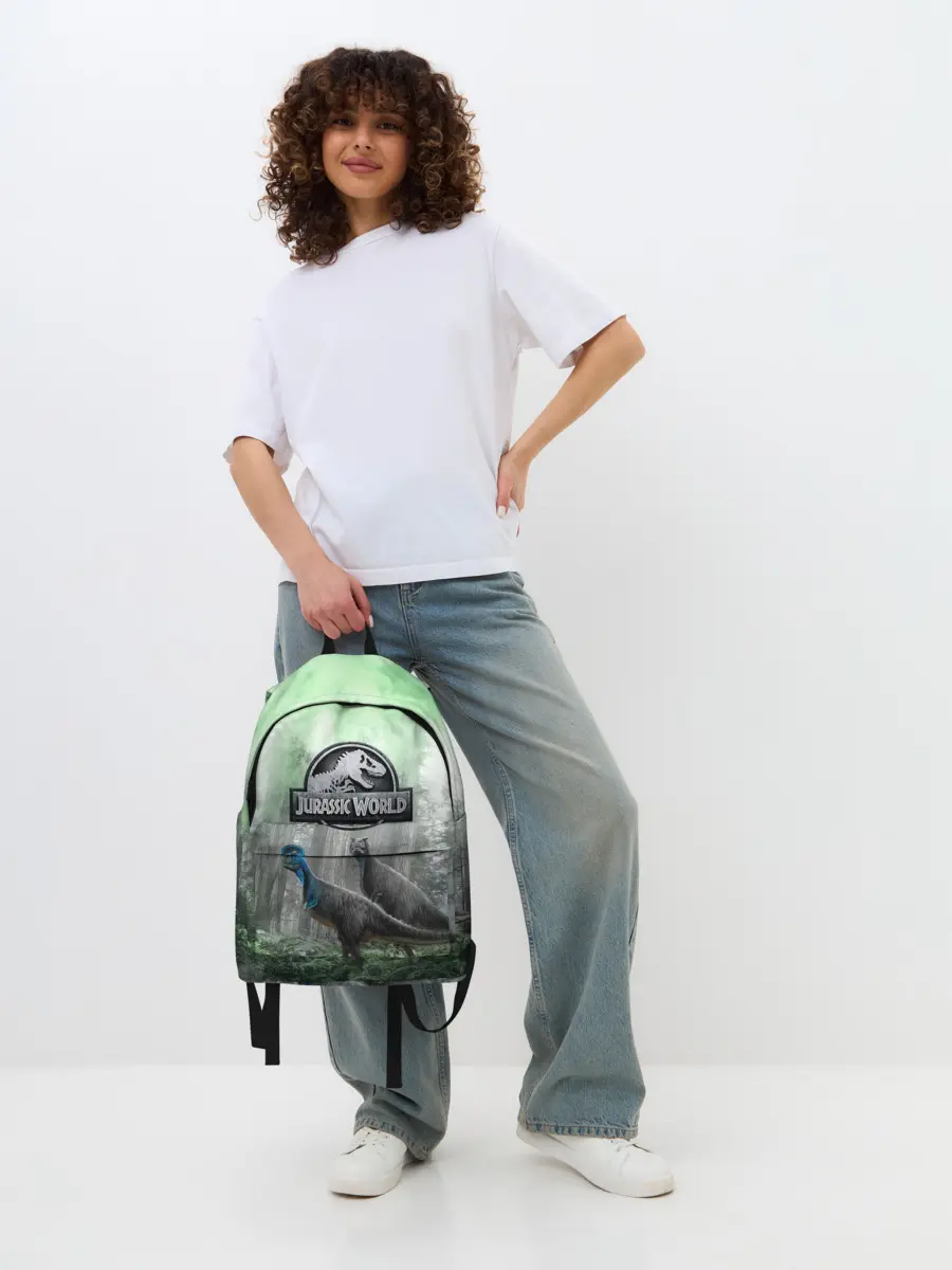 Рюкзак джинсовый / Jurassic World | Мир Юрского периода