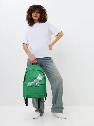 Рюкзак джинсовый / Неугомонный Сквиртл