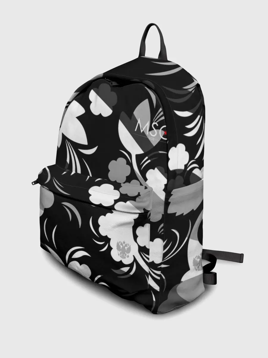 Рюкзак джинсовый / Russia | Камуфляж белый