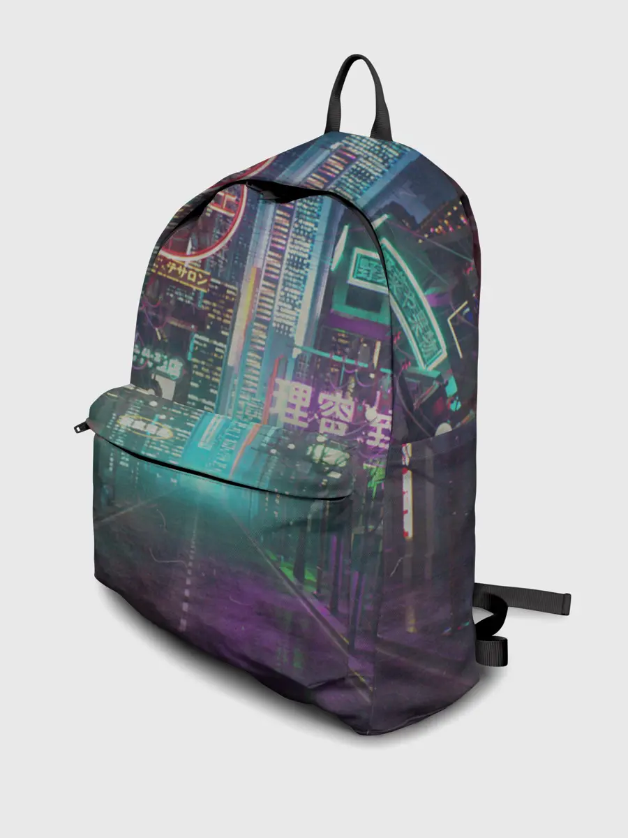 Рюкзак джинсовый / Neon Tokyo